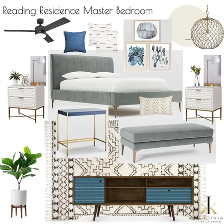 Reading Residence Master Bedroom Interior Design Mood Board by kardiniainteriordesign on Style Sourcebook