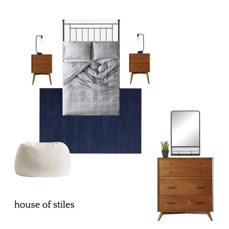 Teen Boy's Room Interior Design Mood Board by gisellestiles on Style Sourcebook