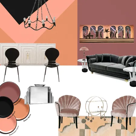 ADA's Speakeasy Interior Design Mood Board by G3ishadesign on Style Sourcebook