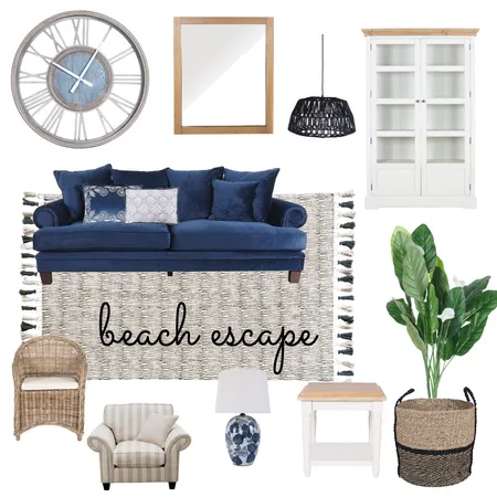 Beach Interior Design Mood Board by KimHuynh on Style Sourcebook
