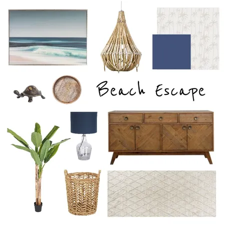 Beach Escape. Interior Design Mood Board by KateAlen on Style Sourcebook