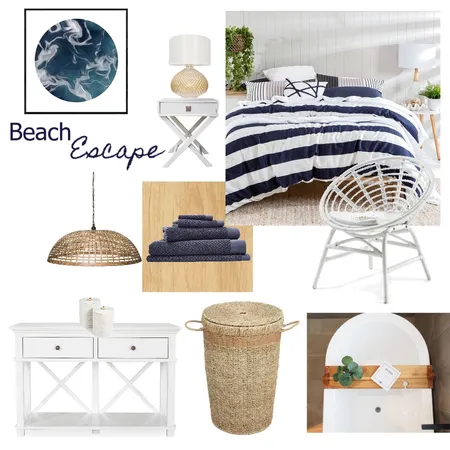 Beach Escape with in room luxury Bathtub Interior Design Mood Board by sarameredith on Style Sourcebook