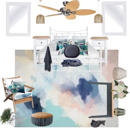 Bedroom by the beach Interior Design Mood Board by Jenn24 on Style Sourcebook