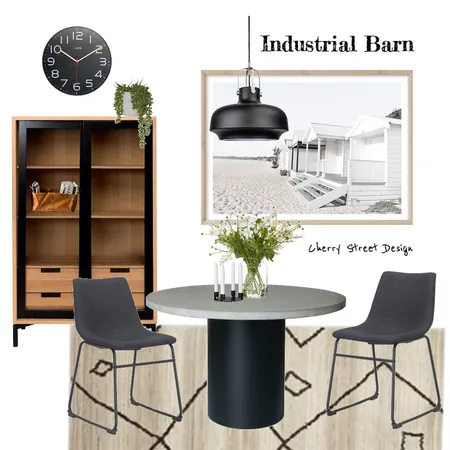 Industrial Dining Interior Design Mood Board by EKT on Style Sourcebook