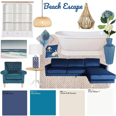 Beach Escape Interior Design Mood Board by tj10batson on Style Sourcebook