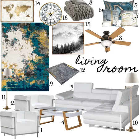 Living Room Interior Design Mood Board by CharleneAtouri on Style Sourcebook