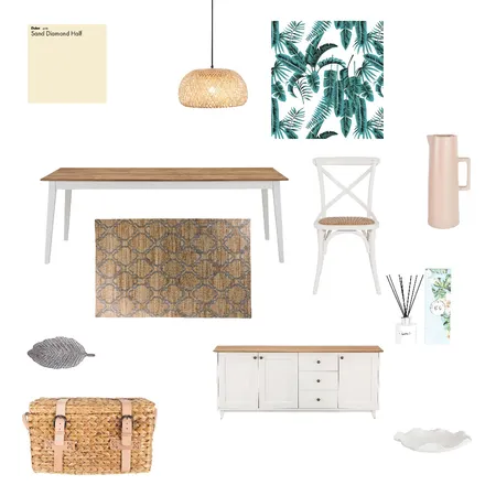 Beach Escape-dining room Interior Design Mood Board by Samh on Style Sourcebook