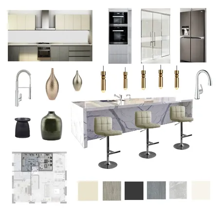 Dry and Wet Kitchen Interior Design Mood Board by TeckHock on Style Sourcebook