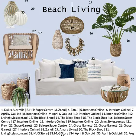 beach 3 Interior Design Mood Board by jwestpo on Style Sourcebook