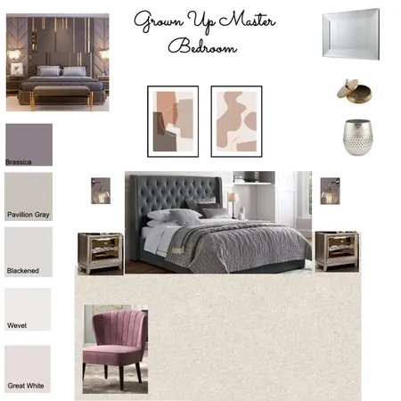 Shola Master Bedroom Interior Design Mood Board by vjacquaye on Style Sourcebook
