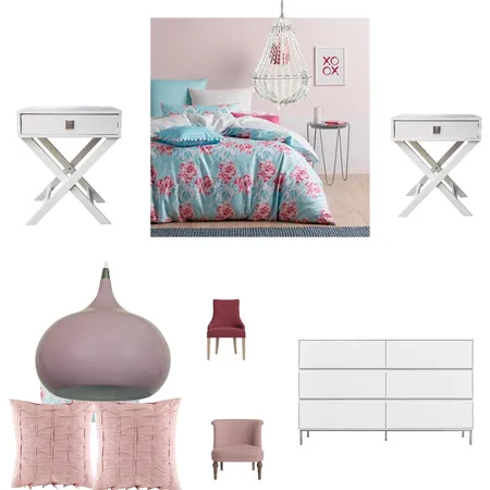 Teenage Girls Room design Interior Design Mood Board by watsoninteriors on Style Sourcebook