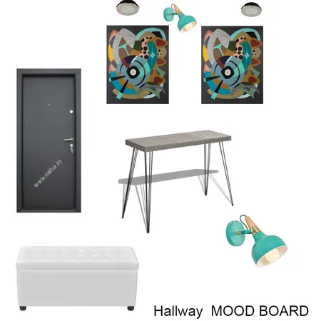 HALLWAY MOODBOARD Interior Design Mood Board by CRISTINAPN1 on Style Sourcebook