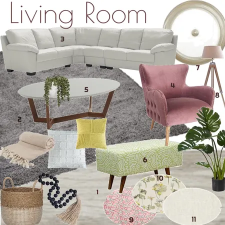 Living Room Interior Design Mood Board by allbuttonedup on Style Sourcebook