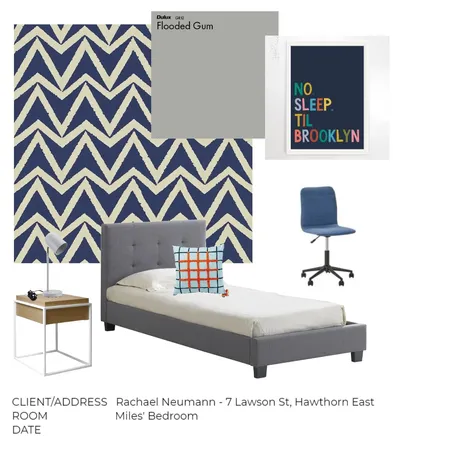 Miles' Room Interior Design Mood Board by cashmorecreative on Style Sourcebook