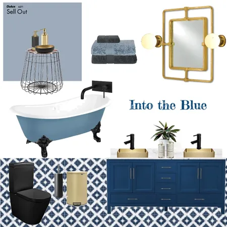 Into the Blue Interior Design Mood Board by Dreamfin Interiors on Style Sourcebook