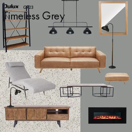 Soft Industrial Interior Design Mood Board by Eseri on Style Sourcebook