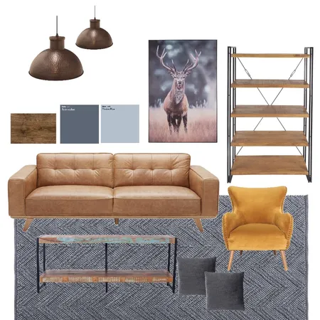 industrial Interior Design Mood Board by kirstycar on Style Sourcebook