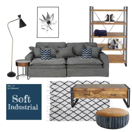 Soft Industrial Interior Design Mood Board by kimsav on Style Sourcebook
