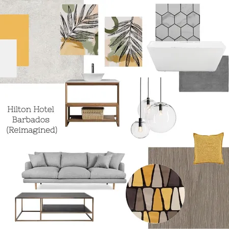 Hilton Barbados 2030 Interior Design Mood Board by alyssaig on Style Sourcebook