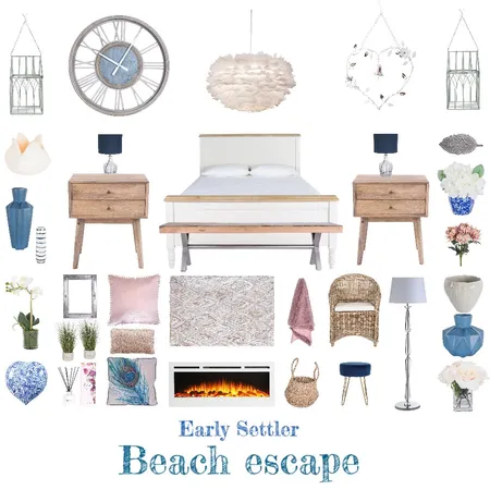 Early Settler Beach escape Interior Design Mood Board by Natalie V on Style Sourcebook