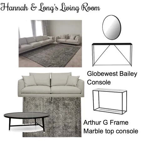 Hannah and Long's Living Room Interior Design Mood Board by Styleahome on Style Sourcebook