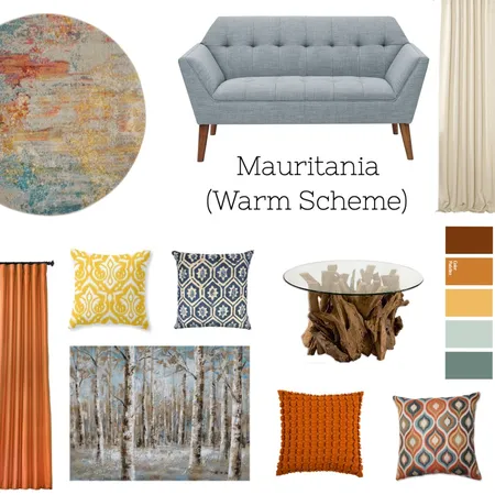 Mauritania Interior Design Mood Board by alyssaig on Style Sourcebook