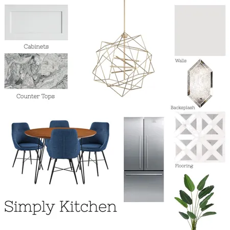 Simply Kitchen Interior Design Mood Board by alyssaig on Style Sourcebook