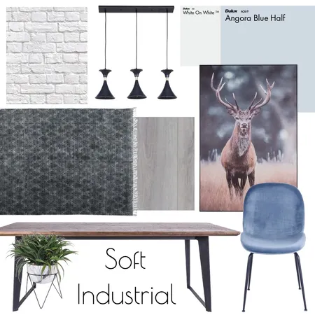 Soft Industrial Interior Design Mood Board by beckycurrer89 on Style Sourcebook