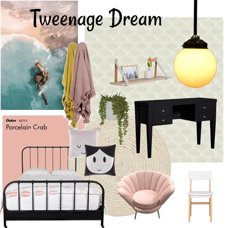 Fat Shack - Tweenage Dream Interior Design Mood Board by Robbie on Style Sourcebook