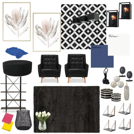 Theater Room Interior Design Mood Board by shandathomas on Style Sourcebook