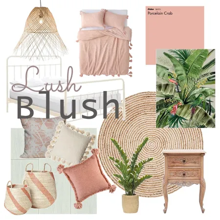 lush blush Interior Design Mood Board by mishryan on Style Sourcebook