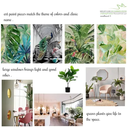 med art green and pink 4 Interior Design Mood Board by afnan82 on Style Sourcebook