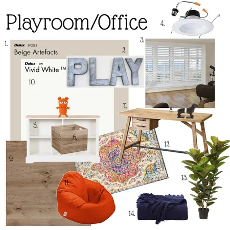 IDI. Triadic. Playroom Interior Design Mood Board by Dugan_Designs on Style Sourcebook