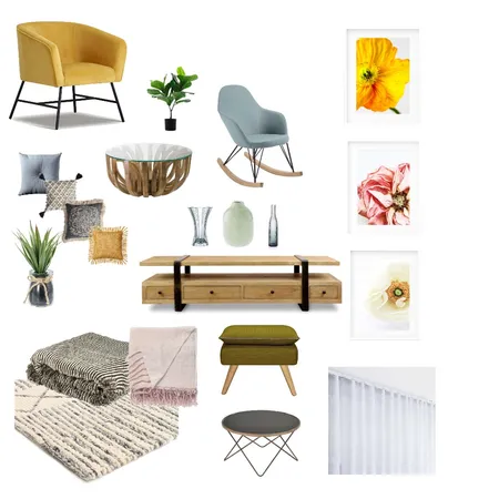board mobilier living Interior Design Mood Board by socket3 on Style Sourcebook