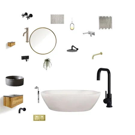 bathroom concept 2 Interior Design Mood Board by fransmith on Style Sourcebook