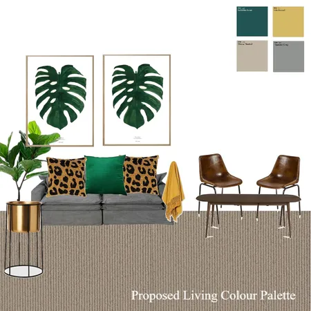 Living Makeover Proposed #2 Interior Design Mood Board by mooloolaba_lifestyle on Style Sourcebook