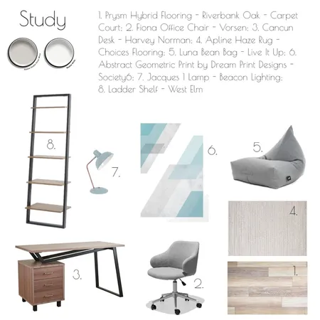 Study Sample Board Interior Design Mood Board by Bronwyn on Style Sourcebook
