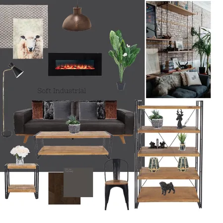 soft industrial Interior Design Mood Board by Varuschkaf10 on Style Sourcebook