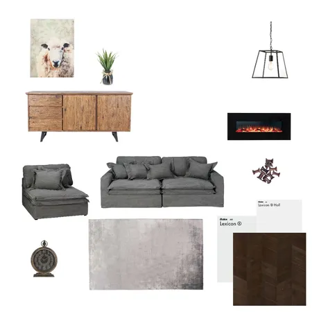 Soft Industrial Interior Design Mood Board by sallycasotti on Style Sourcebook
