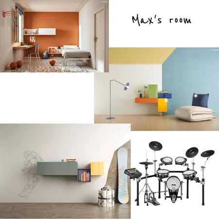 Max's room Interior Design Mood Board by Interior on Style Sourcebook