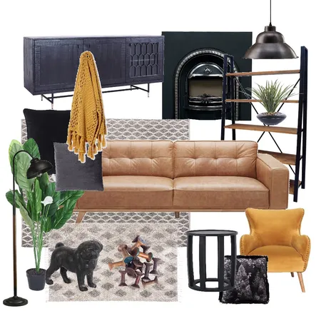 Soft industrial living room - Early Settler Interior Design Mood Board by Natasha797 on Style Sourcebook