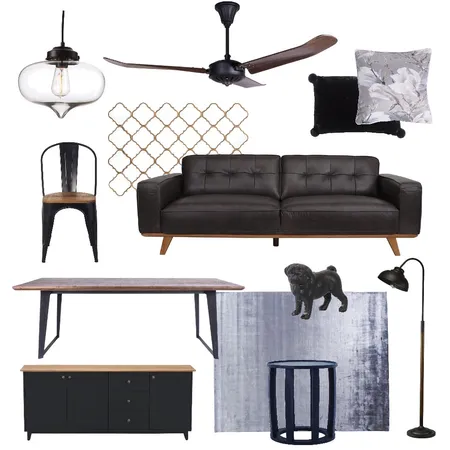 Soft Industrial Interior Design Mood Board by Stef3225 on Style Sourcebook