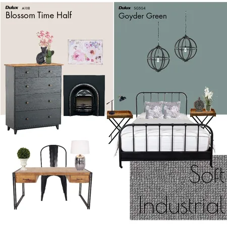 Soft Industrial Interior Design Mood Board by SuomiSaari on Style Sourcebook