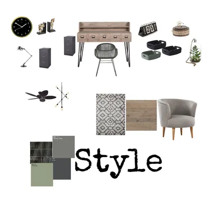 Study Interior Design Mood Board by MelZuv on Style Sourcebook