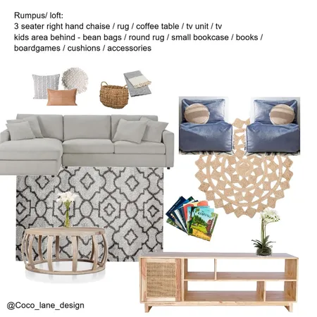 rumpus room Interior Design Mood Board by Coco Lane on Style Sourcebook
