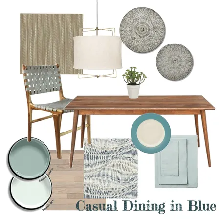 Casual Dining in Blue Interior Design Mood Board by SusanneEdwards on Style Sourcebook
