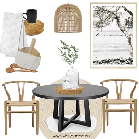 Nordic Dining Interior Design Mood Board by Vienna Rose Interiors on Style Sourcebook