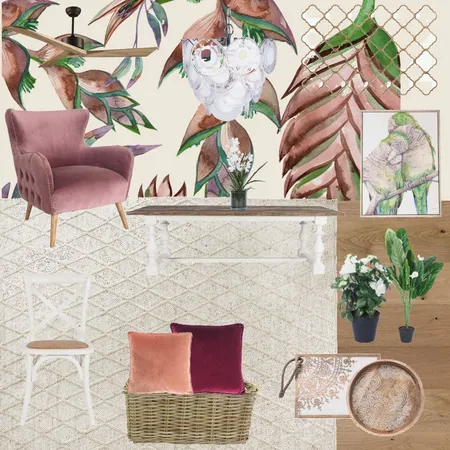 Tropical and Lush Interior Design Mood Board by Eseri on Style Sourcebook