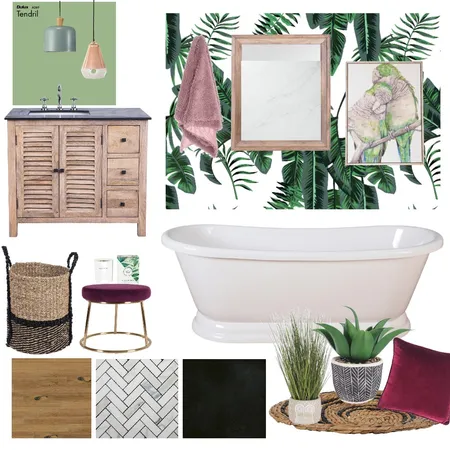 Tropical and Lush Interior Design Mood Board by staceymborg92 on Style Sourcebook