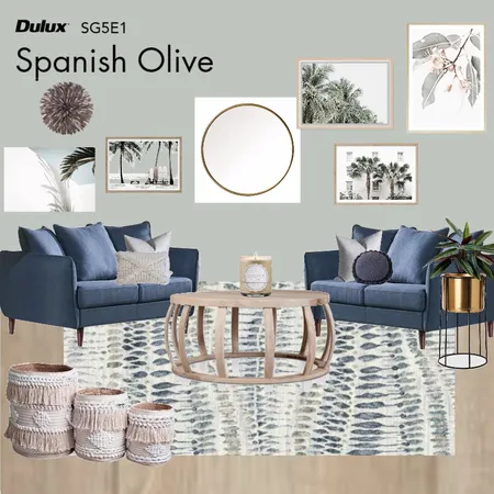 Olive Living Room Interior Design Mood Board by AislingKidney on Style Sourcebook